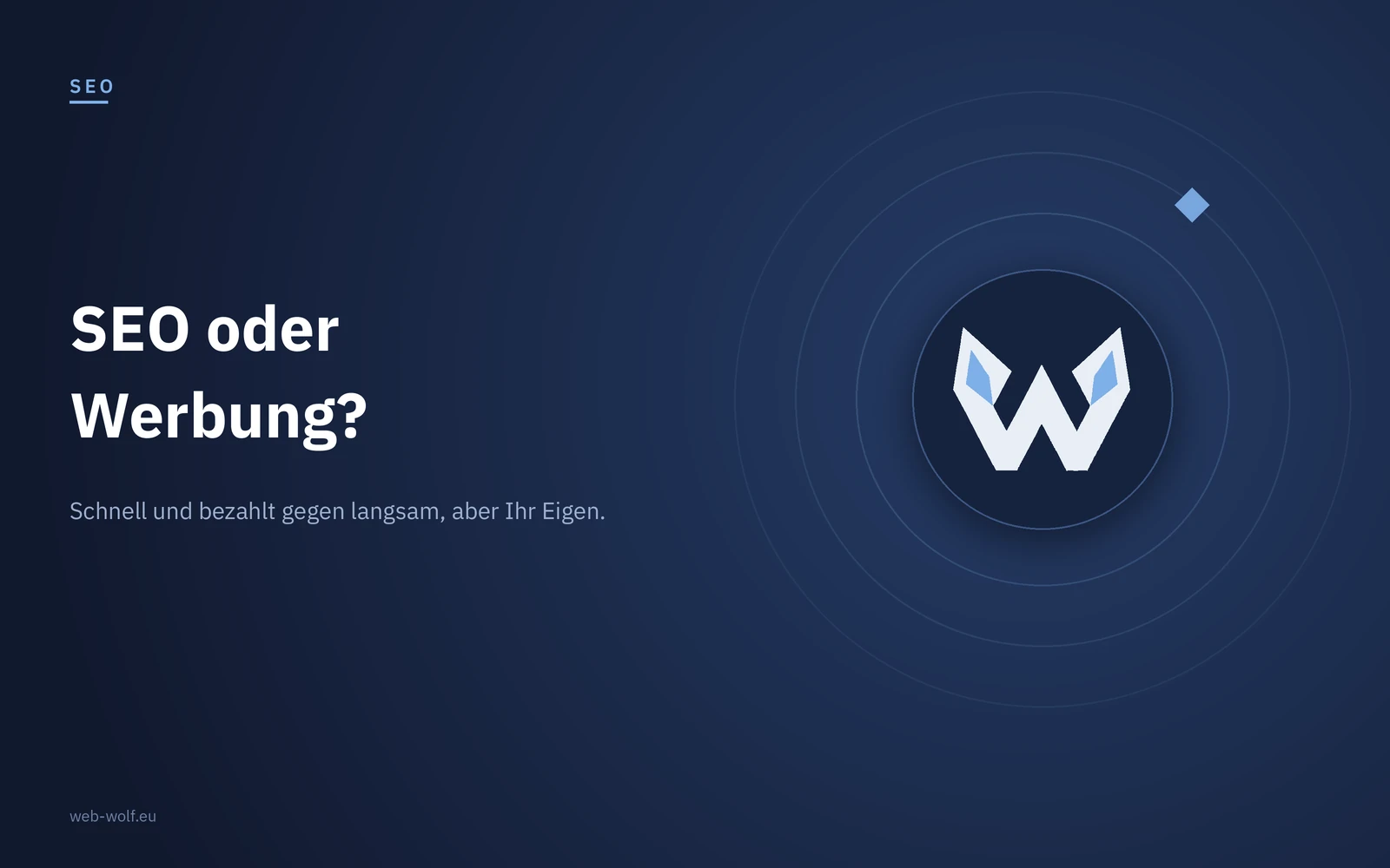 SEO oder Werbung?